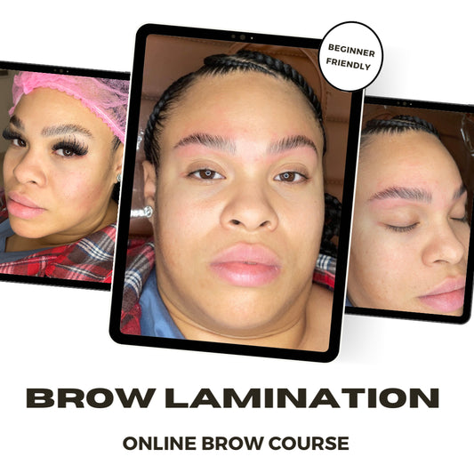 Brow Lamination Kit & Brow Training & Ebook