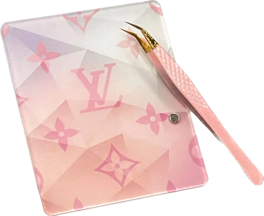 Pink Designer Lash Tile