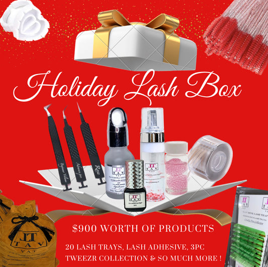 Large Holiday Lash Box